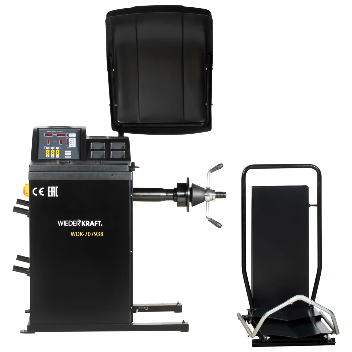 WDK-707938 Балансировочный станок (стенд) для грузового шиномонтажа, 13-24", 380 В - 3