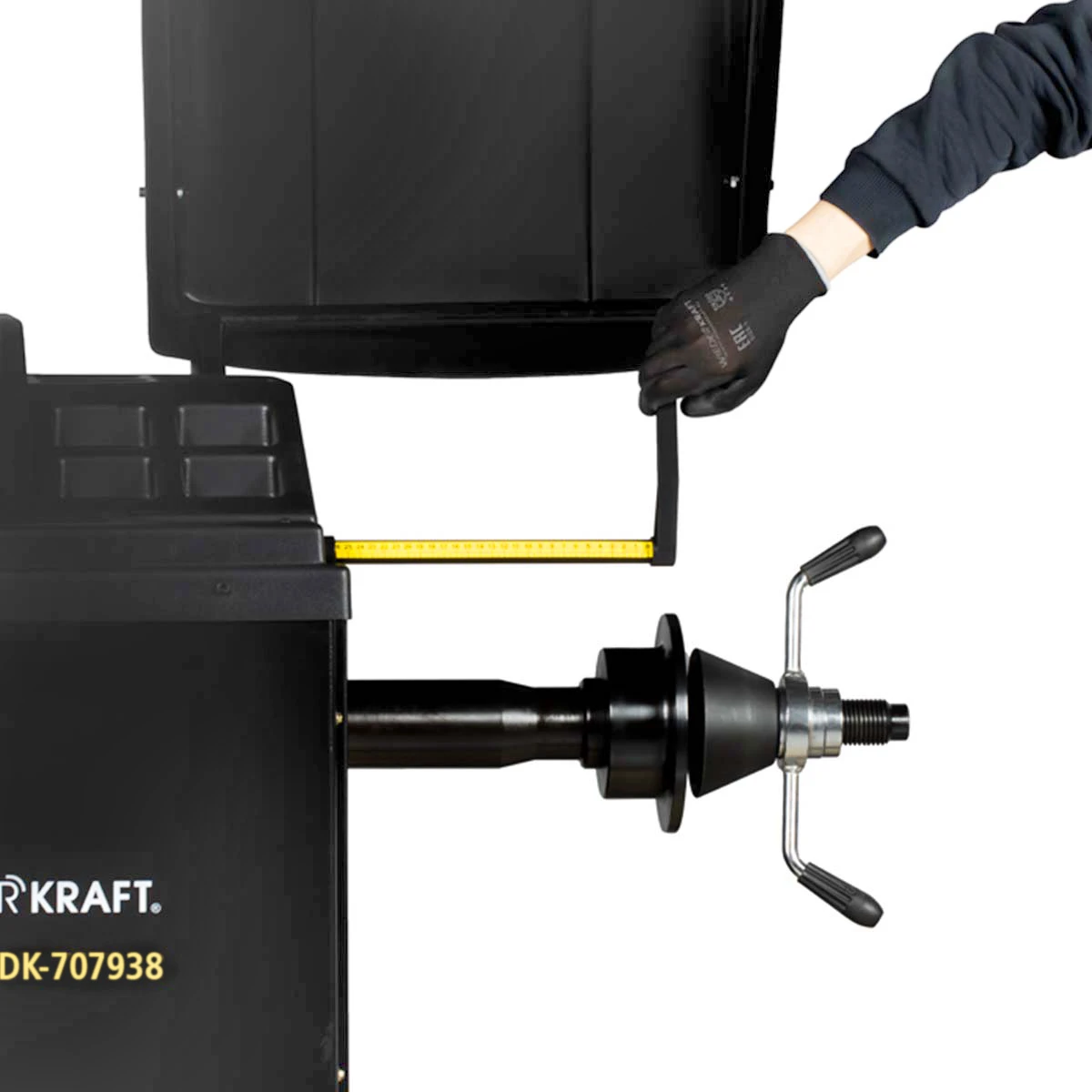 WDK-707938 Балансировочный станок (стенд) для грузового шиномонтажа, 13-24", 380 В - 4