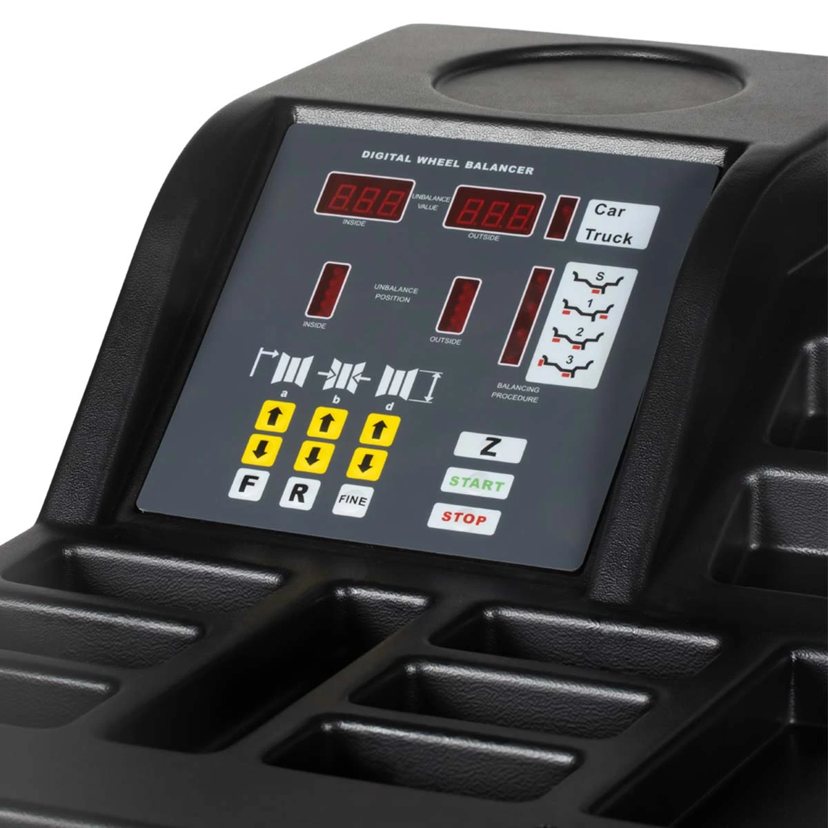 WDK-707938 Балансировочный станок (стенд) для грузового шиномонтажа, 13-24", 380 В - 5