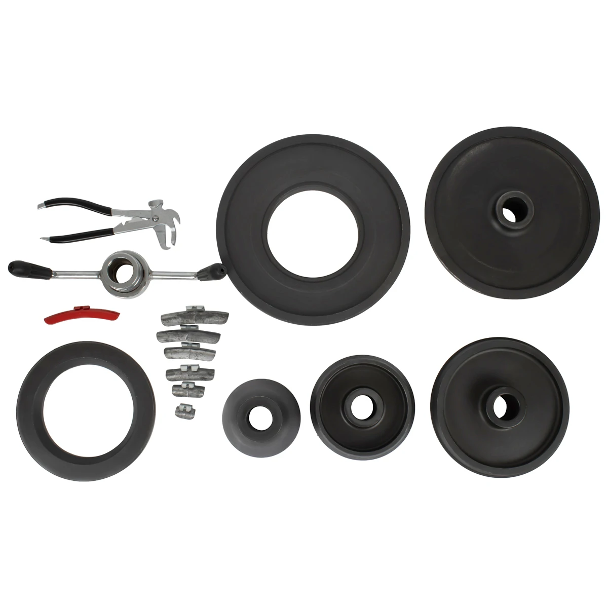 WDK-707938 Балансировочный станок (стенд) для грузового шиномонтажа, 13-24", 380 В - 9