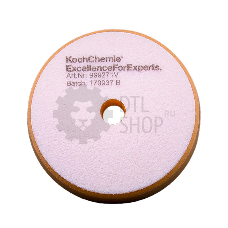 Koch Chemie Антиголограммный полировальный круг, оранжевый 160 мм - 2