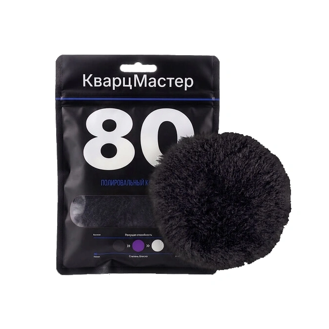 Quartz Master Полировальный круг из черного меха - 1