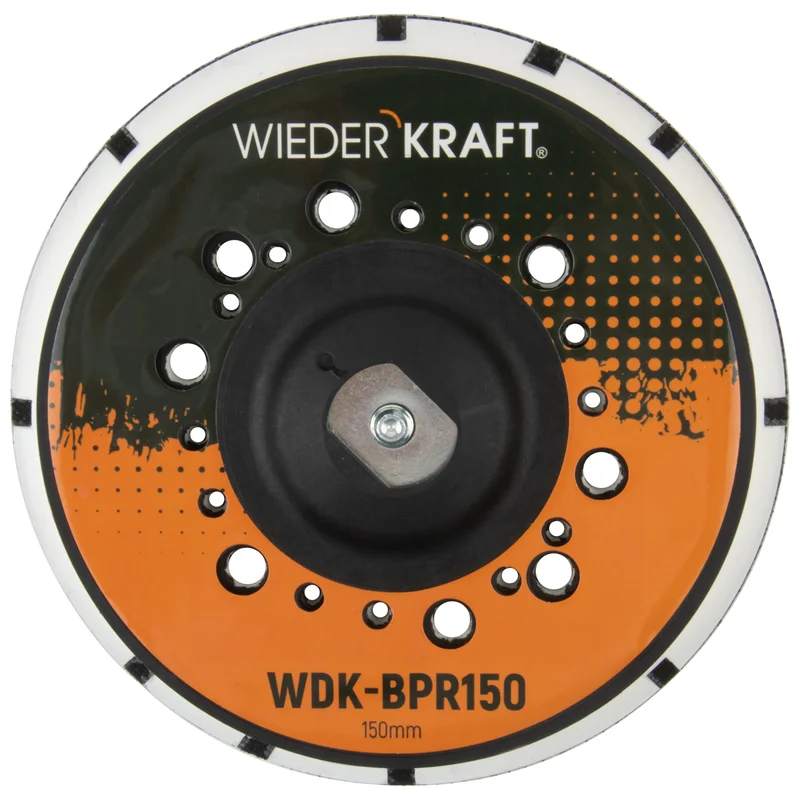 WDK-BPR150 Диск-подошва для шлифовальных машин WDK, Rupes, 150 мм средней жесткости - 1