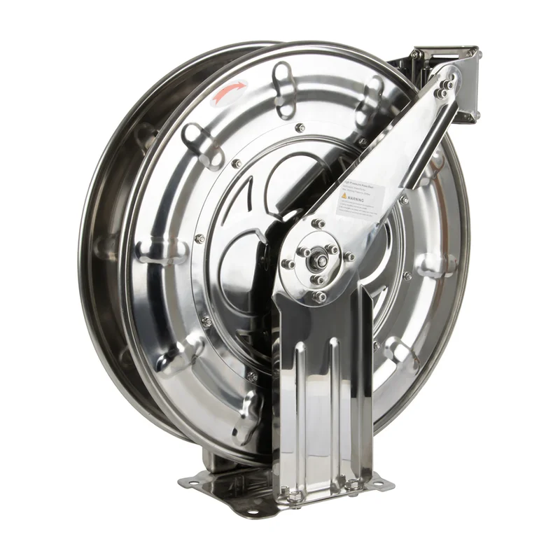 WDK-HR924 Катушка для гидравлического шланга высокого давления, 1/2", сталь, для шлангов 1/2", 15 м - 1