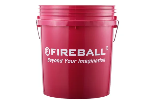 Bucket Ведро для мойки автомобиля FIREBALL, Красное - 1
