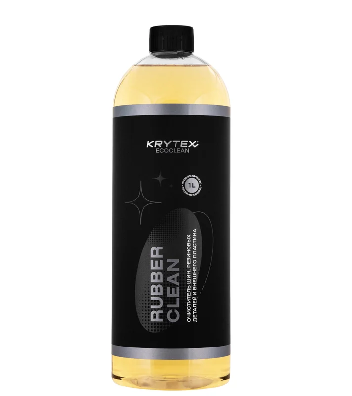 KRYTEX RUBBER CLEAN Очиститель резины и колес, 1л - 1