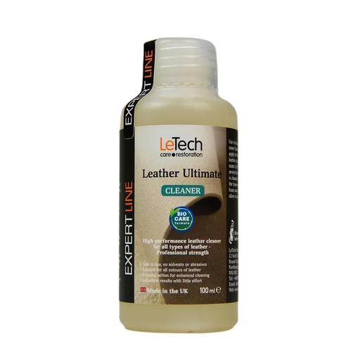 Leather Ultimate Cleaner Средство для чистки кожи LeTech, 100мл - 1
