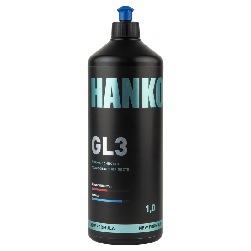 HANKO GL3 New Formula - мелкозернистая полировальная паста, 1 кг - 1