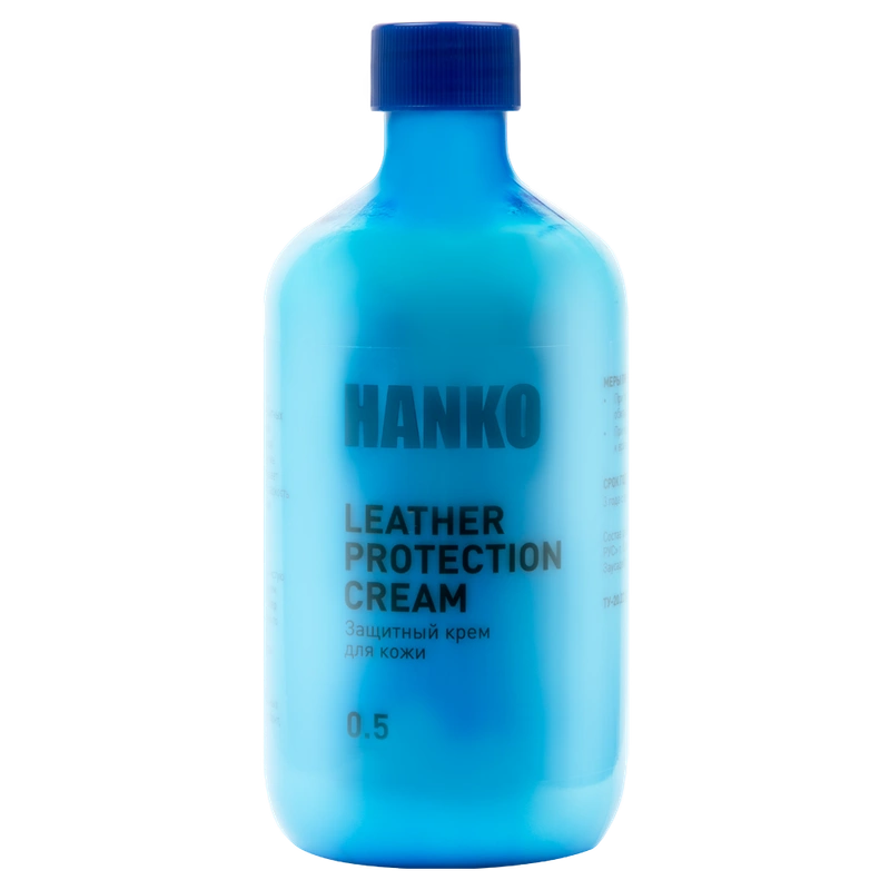 HANKO Leather Protection Cream - защитный крем для кожи, 500 мл - 1