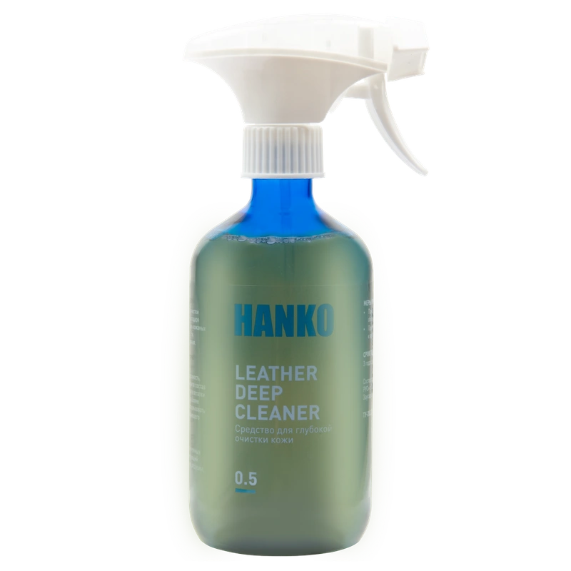 HANKO Leather Deep Cleaner - средство для глубокой очистки кожи, 500 мл - 1