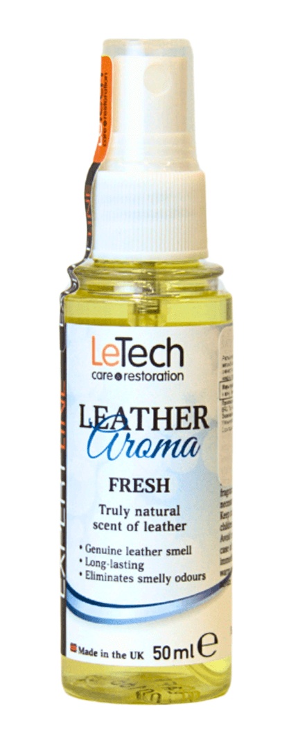 LeTech Leather Aroma Fresh - ароматизатор с ароматом натуральной кожи фрэш, 50 мл - 2