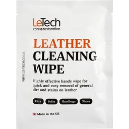 LeTech Leather Cleaning Wipe - влажная салфетка для чистки кожи, 10 шт