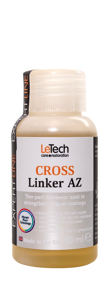 LeTech Leather Cross Linker AZ - отвердитель универсальный для мягких типов кожи, 50 мл - 3