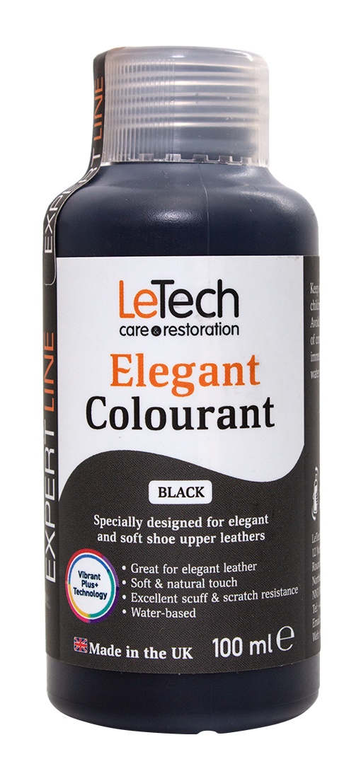 LeTech Elegant Colourant Green - краска для мягкой и галантерейной кожи, зеленый, 100 мл - 2
