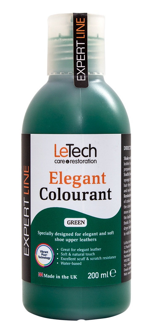 LeTech Elegant Colourant Magenta - краска для мягкой и галантерейной кожи, пурпурный, 200 мл - 3