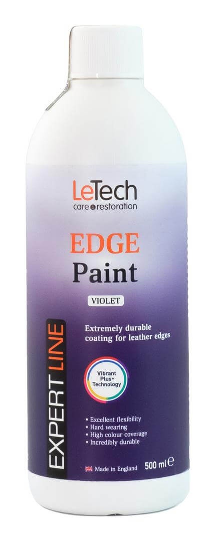 LeTech Leather Edge Paint Violet - краска для уреза кожи, фиолетовый, 15 мл - 2