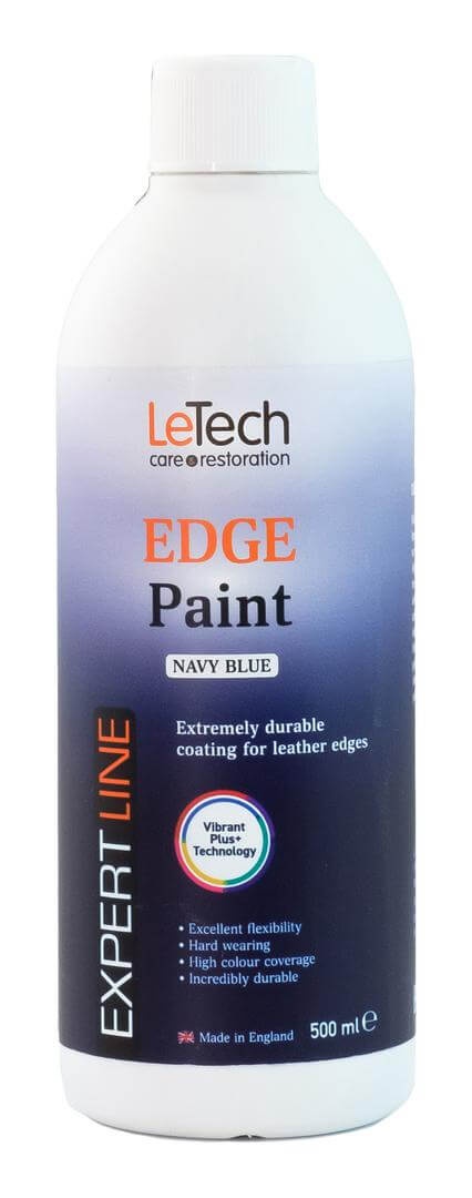 LeTech Leather Edge Paint Navy Blue - краска для уреза кожи, темно-синий, 50 мл - 2