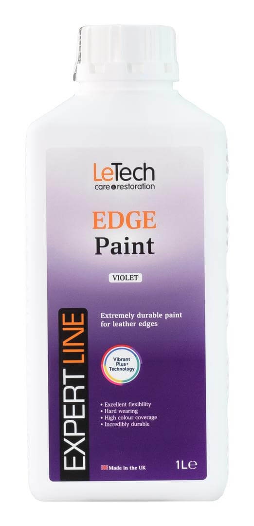 LeTech Leather Edge Paint Violet - краска для уреза кожи, фиолетовый, 50 мл - 3