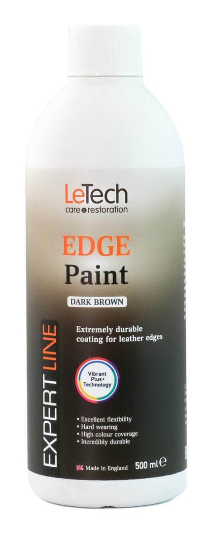 LeTech Leather Edge Paint Dark Brown - краска для уреза кожи, темно-коричневый, 200 мл - 2