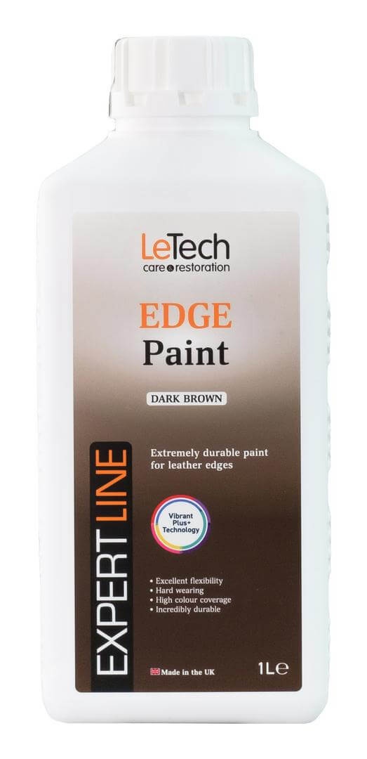 LeTech Leather Edge Paint Dark Brown - краска для уреза кожи, темно-коричневый, 200 мл - 3