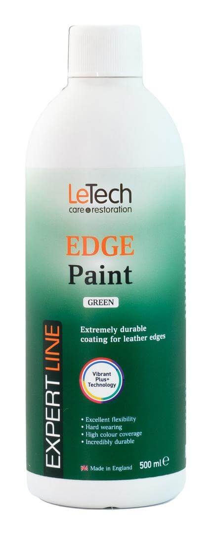 LeTech Leather Edge Paint Green - краска для уреза кожи, зеленый, 200 мл - 2