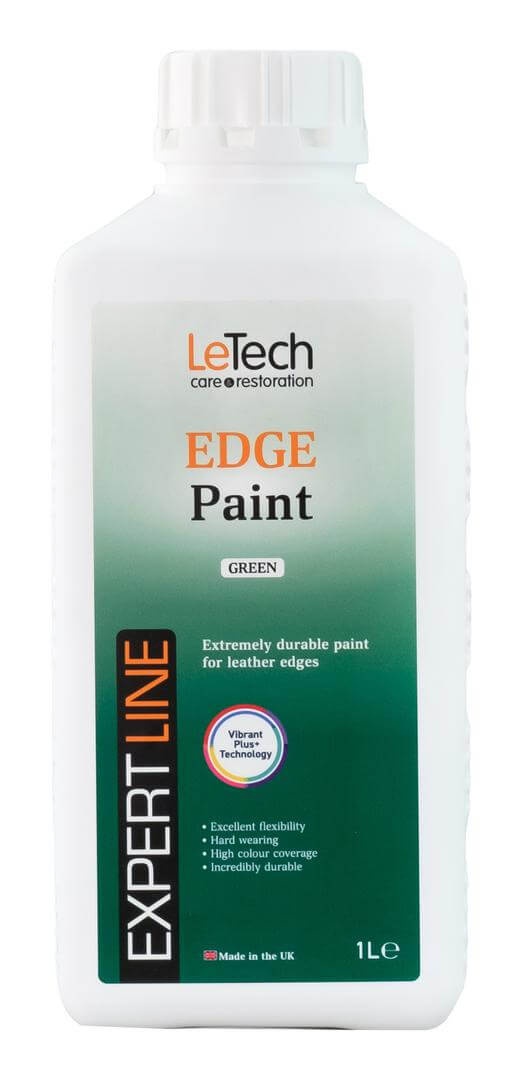 LeTech Leather Edge Paint Green - краска для уреза кожи, зеленый, 200 мл - 3