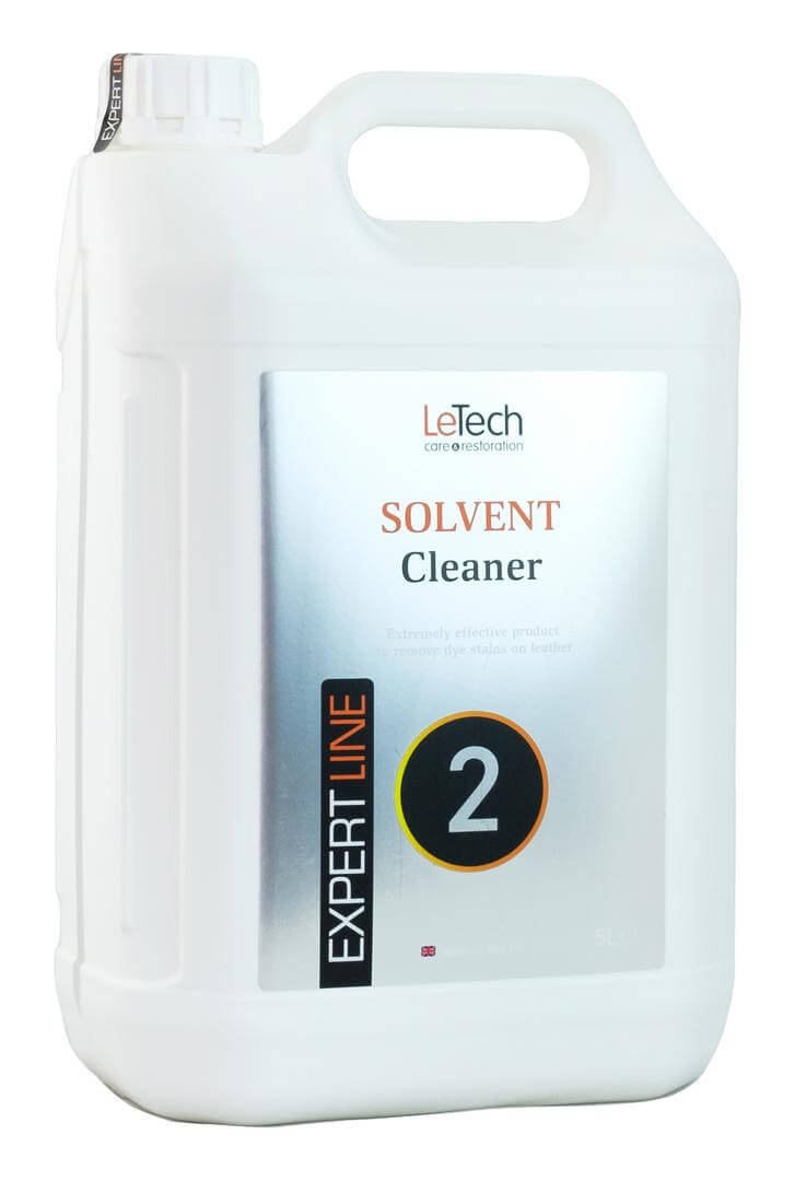 LeTech Leather Solvent Cleaner - средство для подготовки кожи к покраске, 5 л - 2