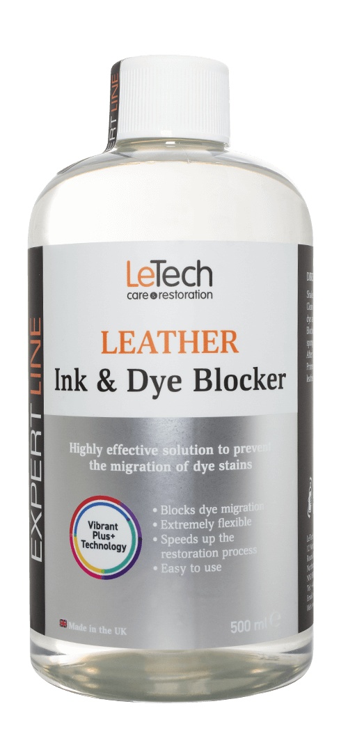 LeTech Leather Ink & Dye Blocker - блокиратор жира и чернил, 100 мл - 3