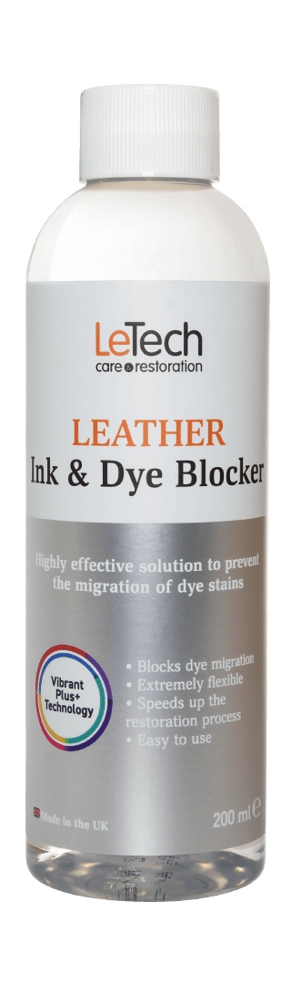 LeTech Leather Ink & Dye Blocker - блокиратор жира и чернил, 100 мл - 4