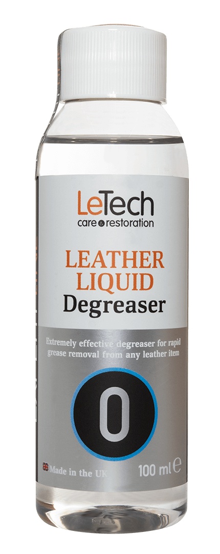 LeTech Leather Liquid Degreaser - средство для обезжиривания кожи, 100 мл - 2