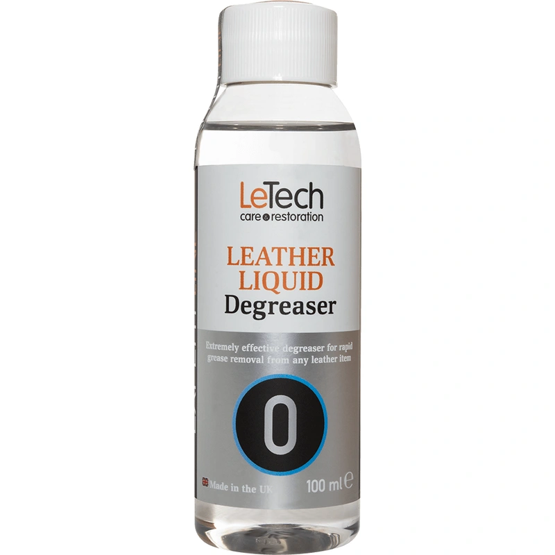 LeTech Leather Liquid Degreaser - средство для обезжиривания кожи, 100 мл - 1