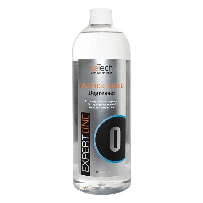 LeTech Leather Liquid Degreaser - средство для обезжиривания кожи, 1 л - 1