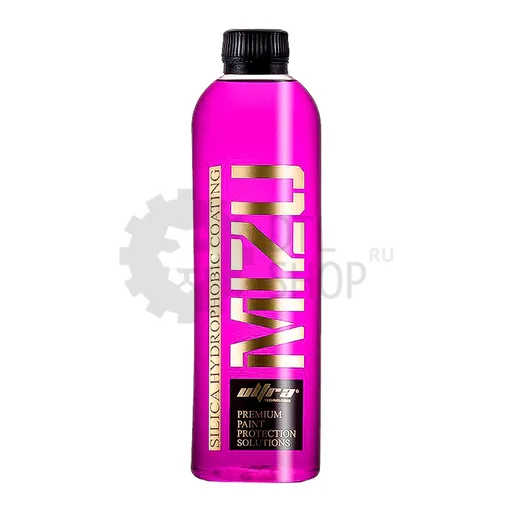 Ultra Technologies MIZU Coat (концентрат) - гидрофобное покрытие на кварцевой основе, 500 мл - 1
