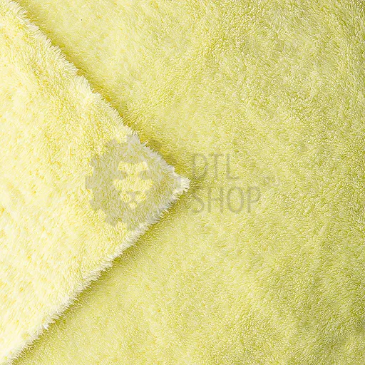 Dry Monster Plush Monster 450 - двусторонняя микрофибровая салфетка без оверлока, желтая, 450 гр/м, 40х40 см - 1