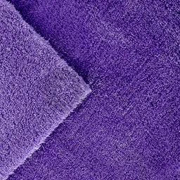 Dry Monster Plush Monster 550 - двусторонняя микрофибровая салфетка без оверлока, фиолетовая, 550 гр/м, 40х40 см