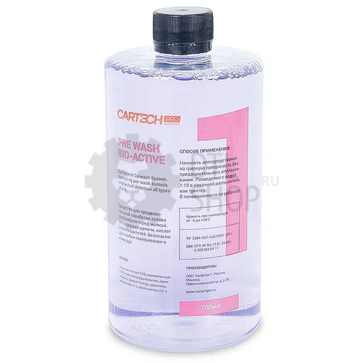 CarTech Pro Pre Wash - Активирующий состав для предварительной мойки, 700 мл - 1