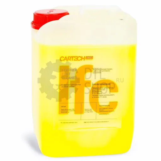 CarTech Pro Leather Cleaner - Концентрат для эффективной чистки кожи, 5 кг - 1