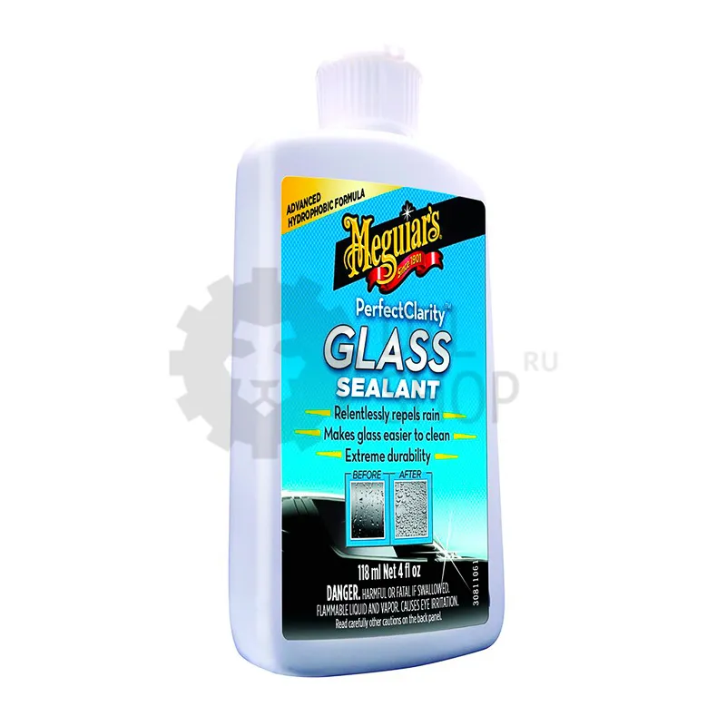 Meguiar's Perfect Clarity Glass Sealant - Защитное покрытие антидождь, 118 мл - 1