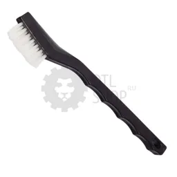 Hi-Tech Nylon Bristle Detail Brush with Plastic Grip Handle - Щетка с нейлоновой щетиной, 18 см