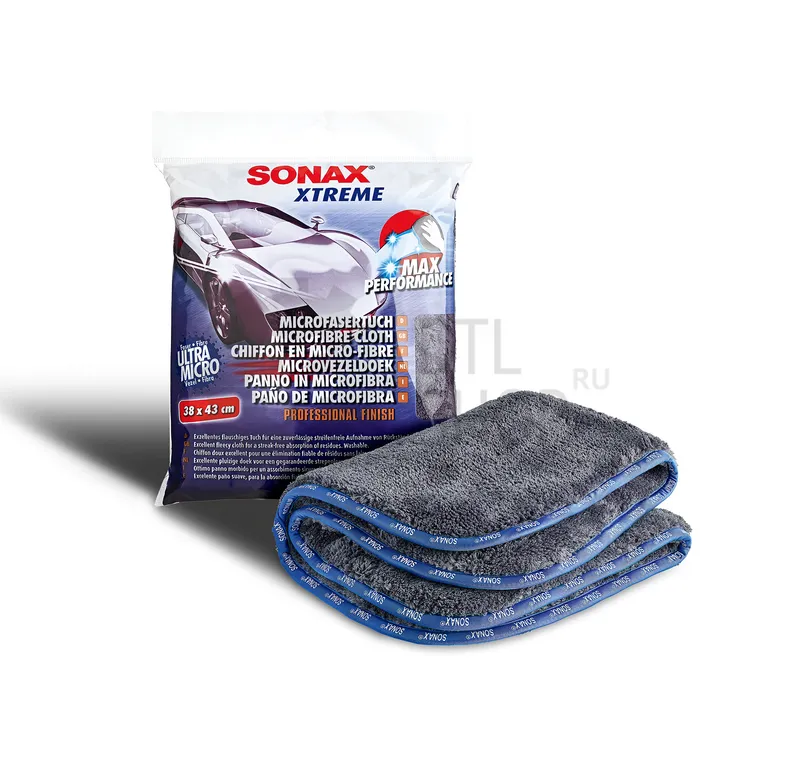Sonax XTREME Microfibre Cloth PROFESSIONAL Finish - Микрофибра для кузова 1300 гр/м2 - 1