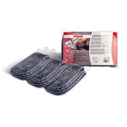Sonax Paintwork Finishing Cloth - Мягкая микрофибра 1300 гр/м2, 3 шт