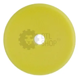 Sonax DA FinishPad - Полировальный диск поролоновый мягкий, желтый, 143 мм