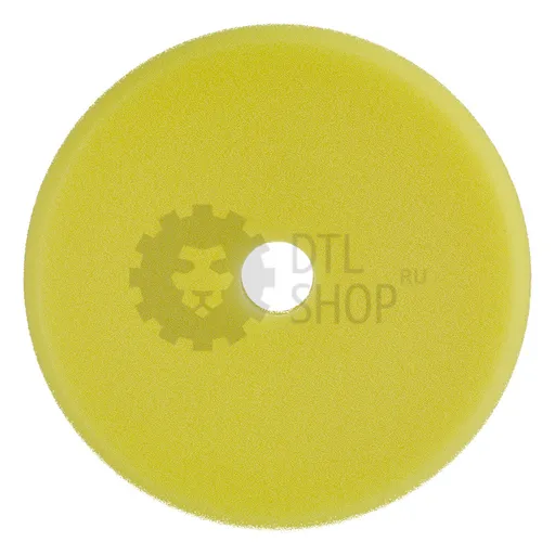 Sonax DA FinishPad - Полировальный диск поролоновый мягкий, желтый, 143 мм - 1
