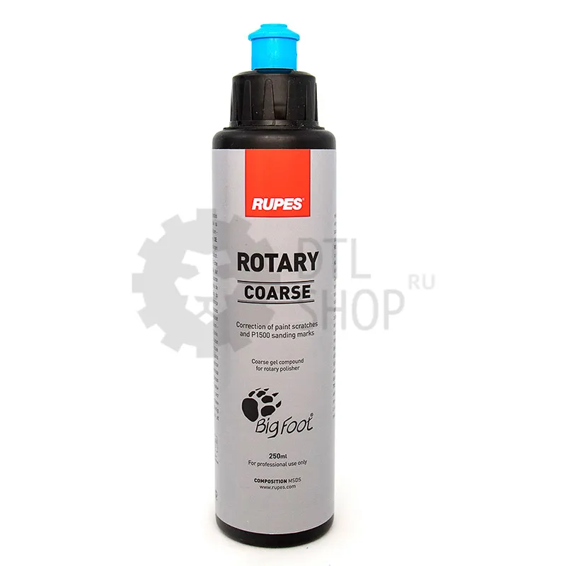 RUPES ROTARY COARSE - Паста полировальная для роторных машинок, 250 мл - 1