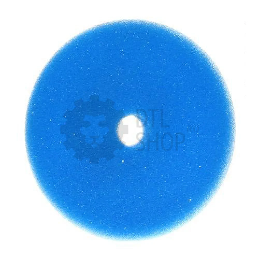 RUPES MILLE COARSE - Полировальный диск поролоновый жесткий, тонкий, 130/140 мм, голубой - 2