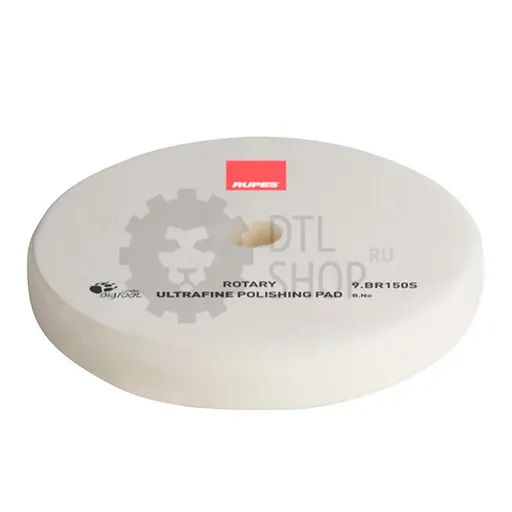 RUPES ROTARY ULTRAFINE - Полировальный диск поролоновый супер мягкий, 130/135 мм, белый - 1