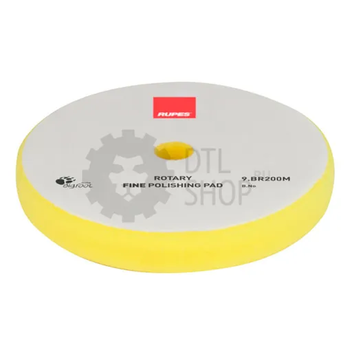 RUPES ROTARY FINE - Полировальный диск мягкий, 175/180 мм, желтый - 1