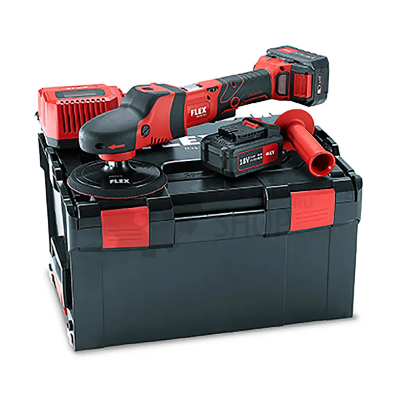 FLEX PE 150 18.0-EC/5.0 Set - Аккумуляторная полировальная машинка - 1