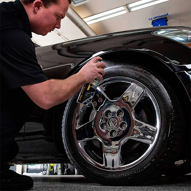 Meguiar's Ultimate Insane Shine Tire Coating - чернение для шин, аэрозоль, 443 мл - 4