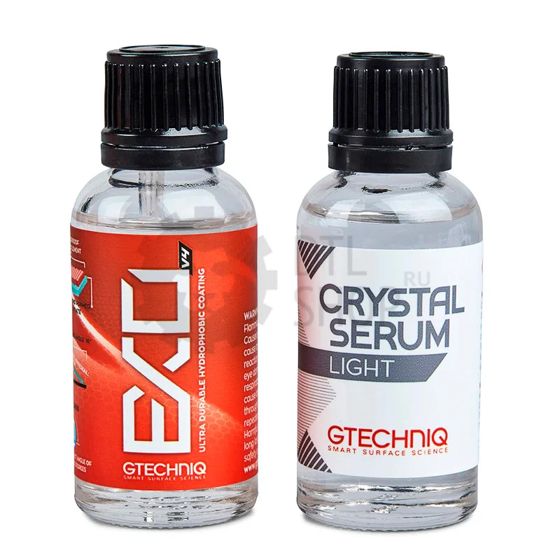 Gtechniq EXO and Crystal Serum Light - Кварцевое защитное покрытие, 50 мл - 2